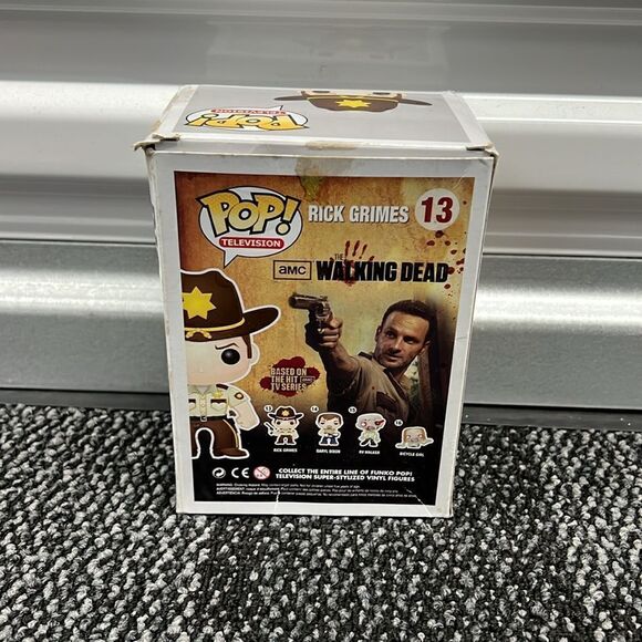 Funko POP Television: Walking Dead-Rick Grimes, NWB - Picture 2 of 2